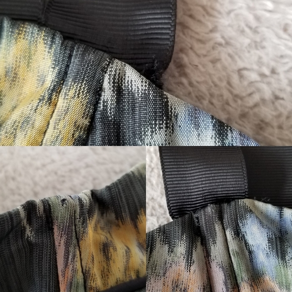 Brock COLLECTION Corseted Silk Floral Jacquard Dress Size 6 - Picture 13 of 14